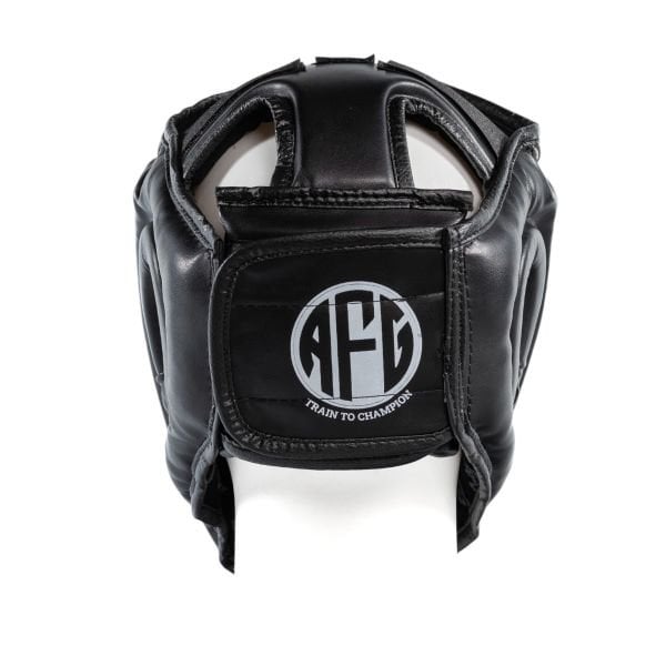 AFG Yanak Korumalı Siyah Kask