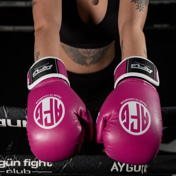 AFG  Intermediate Pembe Eldiven 10 Oz