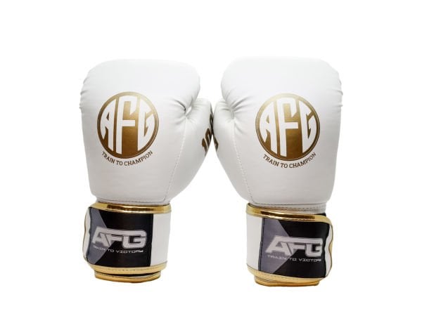 AFG Beginner Beyaz Gold Boks Eldiveni 12 Oz