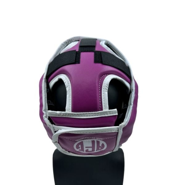 Yüz Korumalı Pembe Kask