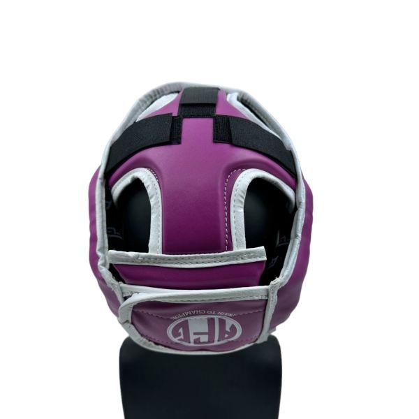 Yüz Korumalı Pembe Kask