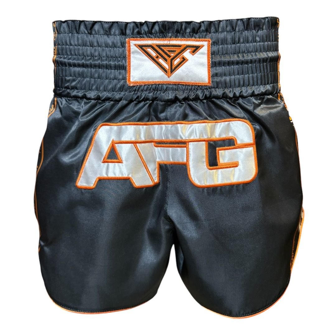 Tiger Series Antrasit Muaythai Kickboks Şortu