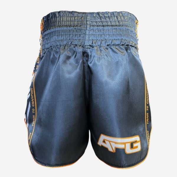 Tiger Series Antrasit Muaythai Kickboks Şortu