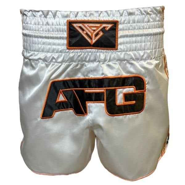 Tiger Series Beyaz Muaythai Kickboks Şortu