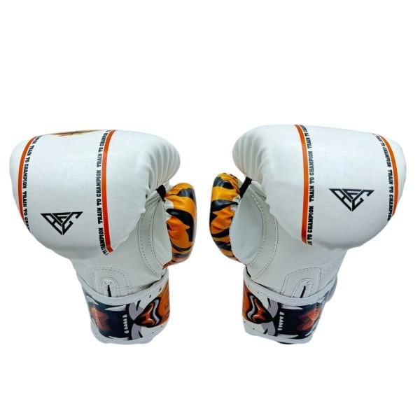 Boks Eldiveni Tiger Serisi Beyaz