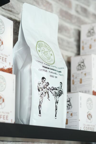 Fighter Coffee 1 Kg Papua New Guniean Blend Çekirdek Kahve